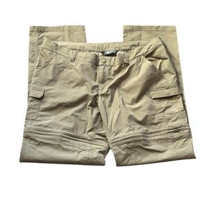 The North Face Womens 16 Paramount 2.0 Convertible Outdoor Hike‎ Pants Beige NWT